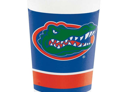 20oz University of Florida Gators Cups (8ct) - SKU:379698 - UPC:039938118464 - Party Expo