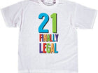 21st Brillant Birthday Tshirt - SKU:311566 - UPC:013051603953 - Party Expo