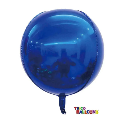 22" Round 4D Balloon - Royal Blue Party Expo  