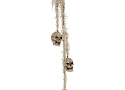23" Hanging Skulls on Rope - SKU:W81223 - UPC:190842812234 - Party Expo
