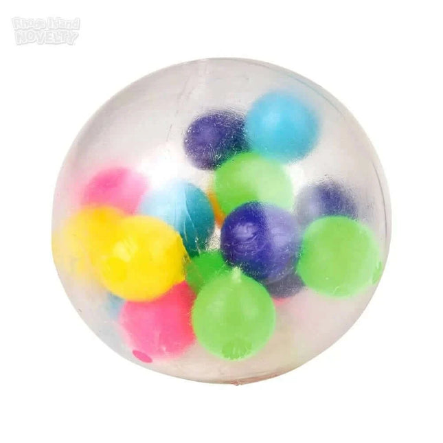 2.33" Squeezy Molecule Ball - SKU:BA-SQMO2 - UPC:097138949707 - Party Expo