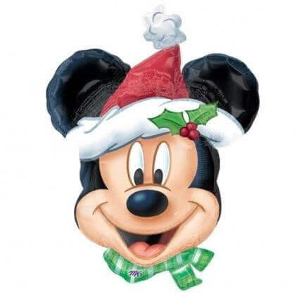 27" Mickey Christmas Mylar Balloon #85 - SKU:26994 - UPC:080518102410 - Party Expo