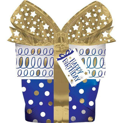 28" Birthday Gift Intricates Mylar Balloon - SKU:A3-5660 - UPC:026635356602 - Party Expo