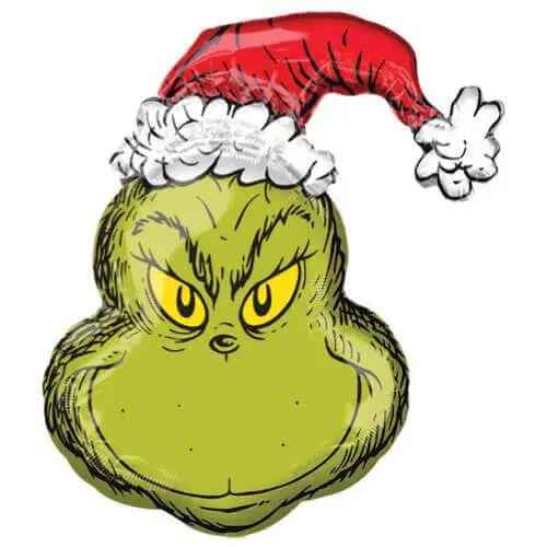 29" Grinch Stole Christmas Mylar Balloon Party Expo  
