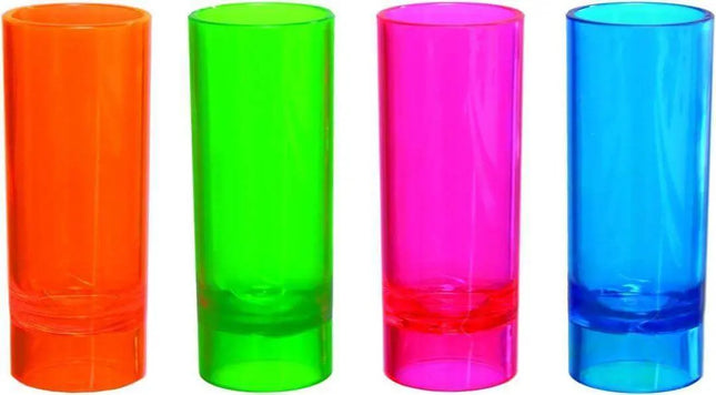 2oz Neon Shooter Dispenser (1ct) - Party Expo