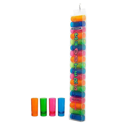 2oz Neon Shooter Dispenser (1ct) - Party Expo