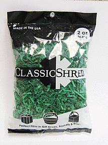 2oz Paper Shred - Green Party Expo  