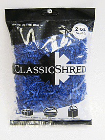 2oz Paper Shred - Royal Blue Party Expo  