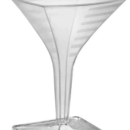2oz Square Mini Martini Glass Party Expo  