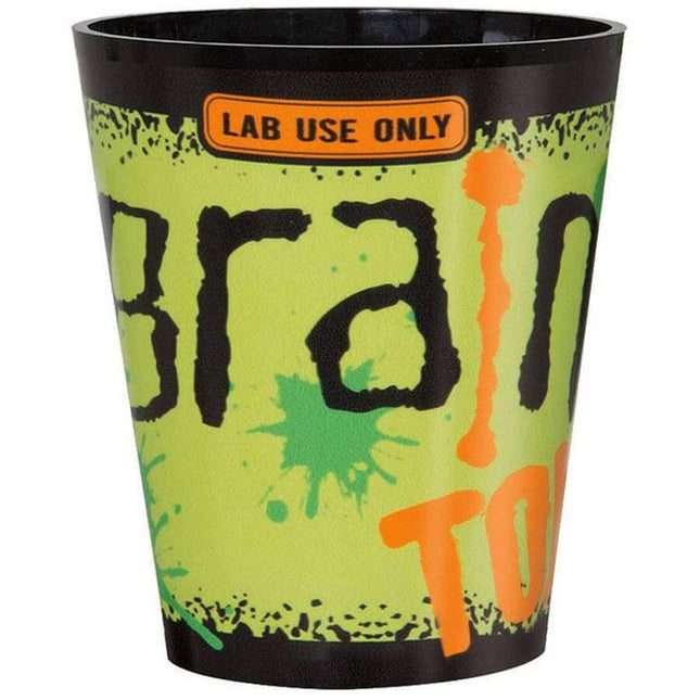 2oz Monster Lab Halloween Shot Glass - SKU:63466 - UPC:011179634668 - Party Expo