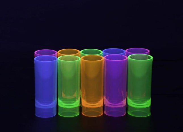 2oz Neon Shooter Dispensor - SKU:CS21090 - UPC:098382602325 - Party Expo