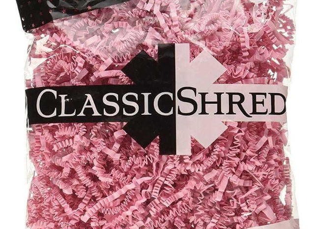 2oz Paper Shred - Pink - SKU:61005 - UPC:708450587231 - Party Expo