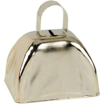 3" Cow Bell - SKU:399007 - UPC:048419600848 - Party Expo