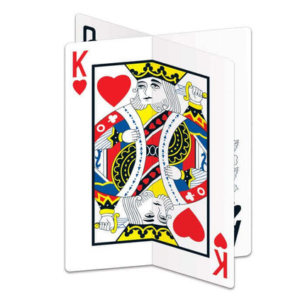 3-D Playing Card Centerpiece - Party Expo