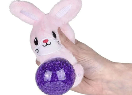 3" Squeezy Bead Plush Easter Bunny - SKU:ZE-PSBUN - UPC:097138963895 - Party Expo