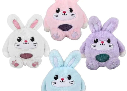 3" Squeezy Bead Plush Easter Bunny - SKU:ZE-PSBUN - UPC:097138963895 - Party Expo