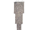 3-Tier Shimmering Chandelier - Silver - SKU:57510-S - UPC:034689150220 - Party Expo