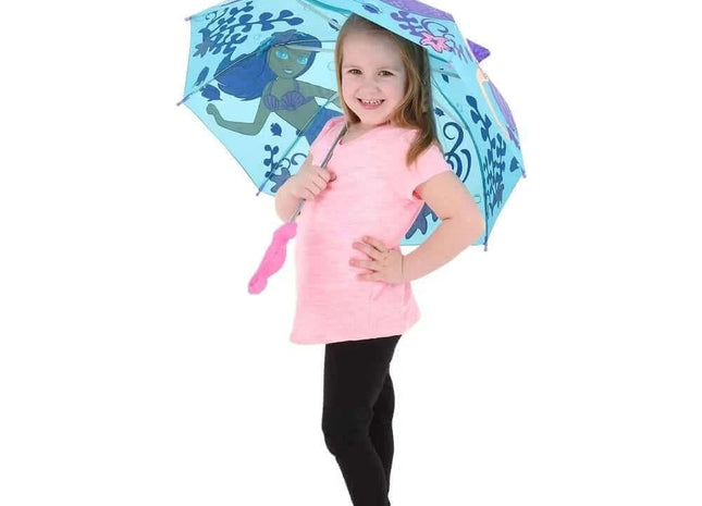 30" Mermaid Umbrella - SKU:AM-UMMER - UPC:097138823779 - Party Expo