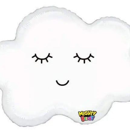 30" Mighty Sleepy Cloud Mylar Balloon Party Expo  