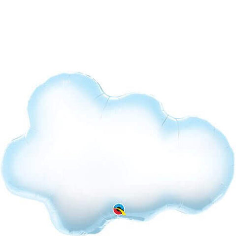 30" Puffy Cloud Mylar Balloon - SKU:93253 - UPC:071444785525 - Party Expo