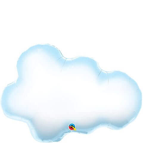 30" Puffy Cloud Mylar Balloon - SKU:93253 - UPC:071444785525 - Party Expo
