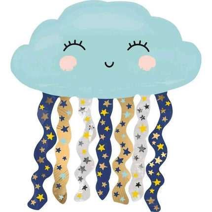 30" Twinkle Little Star Cloud Mylar Balloon Party Expo  
