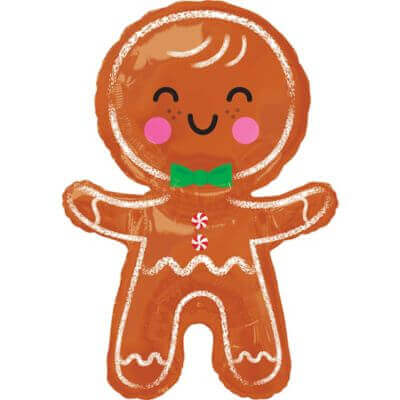 31" Happy Gingerbread Man - Party Expo