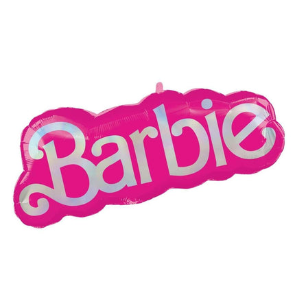 32" Barbie Mylar Balloon - SKU:114858 - UPC:026635462624 - Party Expo