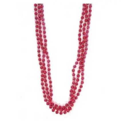 33" Pink Bead Necklaces (12 Count) Party Expo  