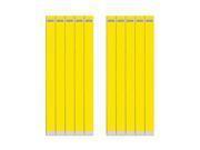 3/4" Tyvek Wristband - Yellow (100ct) - SKU:30899 - UPC:708450531074 - Party Expo