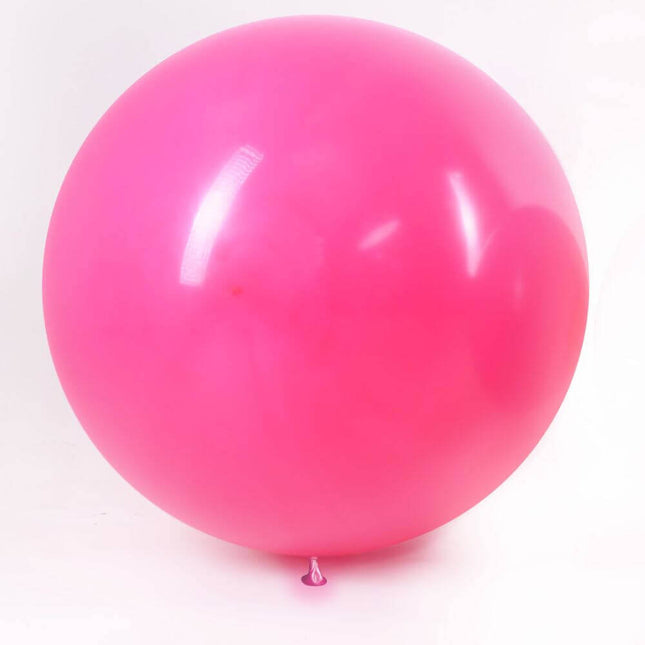 36" Fashion Fuchsia Latex Balloon (1ct) - SKU:ULL3612N - UPC:229202379862 - Party Expo