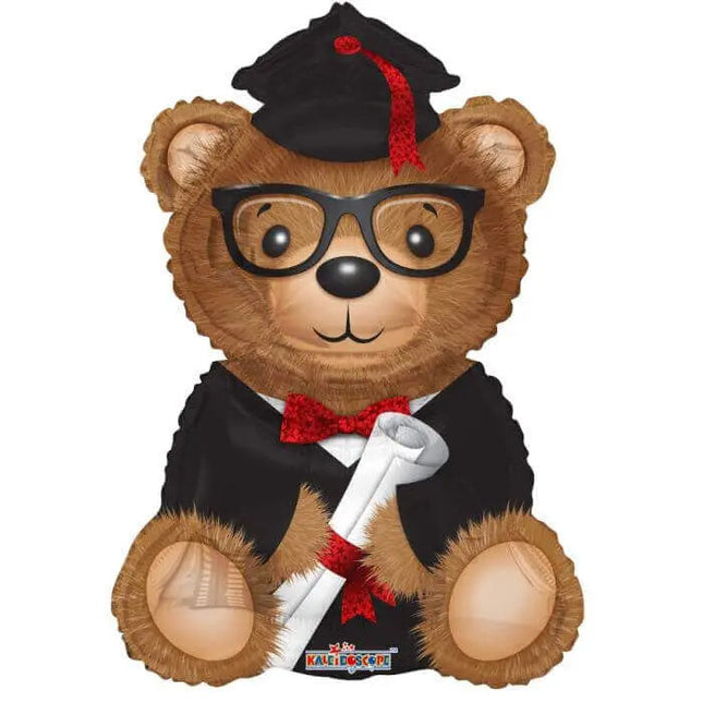 36" Grad Bear & Diploma Mylar Balloon Party Expo  