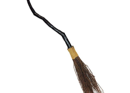 37" Crooked Witch Broom - SKU:60628 - UPC:762543606285 - Party Expo