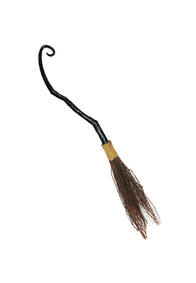 37" Crooked Witch Broom - SKU:60628 - UPC:762543606285 - Party Expo