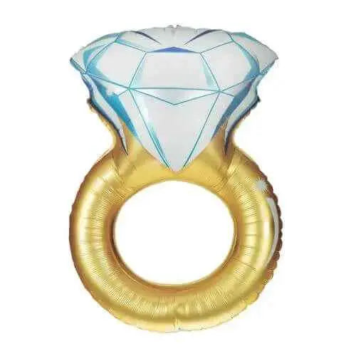 37" Wedding Ring Shape Mylar Balloon - SS9 Party Expo  