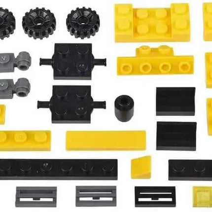 3" Construction Truck Building Block Eggs (1 each) Party Expo  
