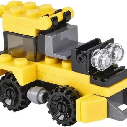 3" Construction Truck Building Block Eggs (1 each) Party Expo  