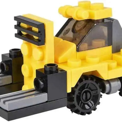 3" Construction Truck Building Block Eggs (1 each) Party Expo  