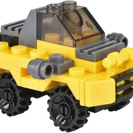 3" Construction Truck Building Block Eggs (1 each) Party Expo  