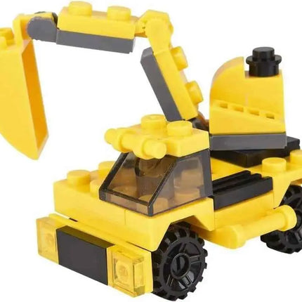 3" Construction Truck Building Block Eggs (1 each) Party Expo  
