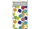 4 Tissue Sheets with Printed Balloon Decorations - SKU:IG91655 - UPC:018697164554 - Party Expo