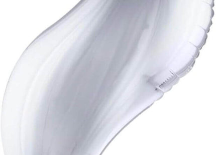 40" Curved Taper Mylar Balloon - Silver - SKU:85608 - UPC:8712364856088 - Party Expo