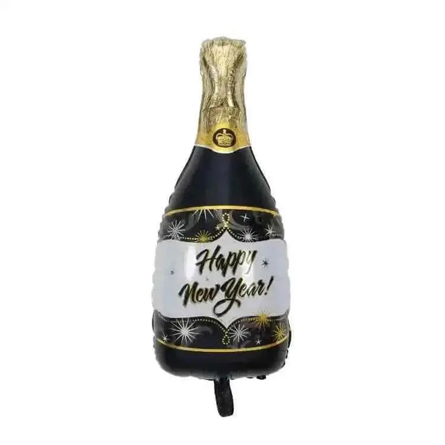 40" Happy New Year Champagne Bottle Mylar Balloon Party Expo  