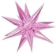 40" Star-Burst Mylar Balloon - Pink Party Expo  