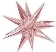 40" Star-Burst Mylar Balloon - Rose Gold Party Expo  