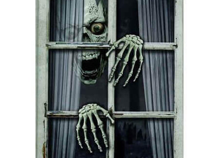 47" Spooky Window Decoration - SKU:95456 - UPC:762543954560 - Party Expo