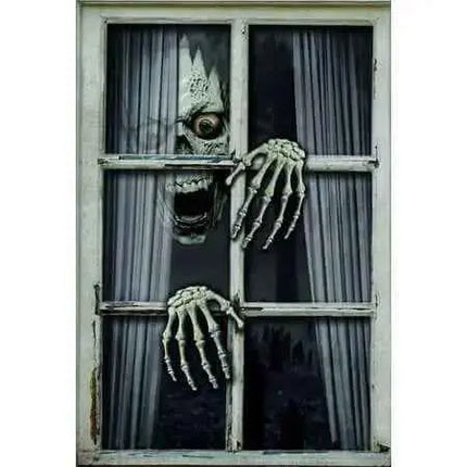 47" Spooky Window Decoration Party Expo  