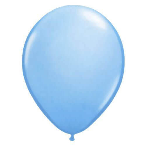5" Pale Blue Latex Balloons (100ct) - SKU:6512 - UPC:071444435710 - Party Expo