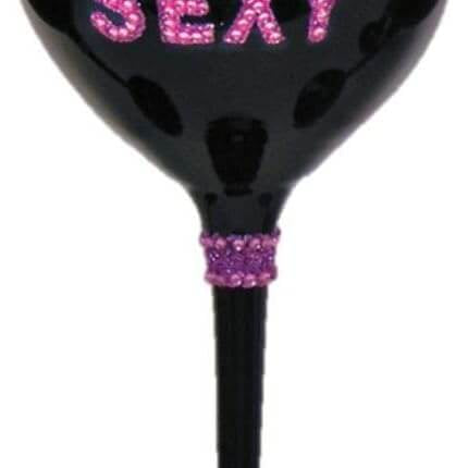 50 and Sexy Wine Glass - SKU:F70607 - UPC:721773706073 - Party Expo