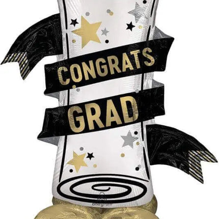 55" Grad Diploma Airloonz Balloon Party Expo  